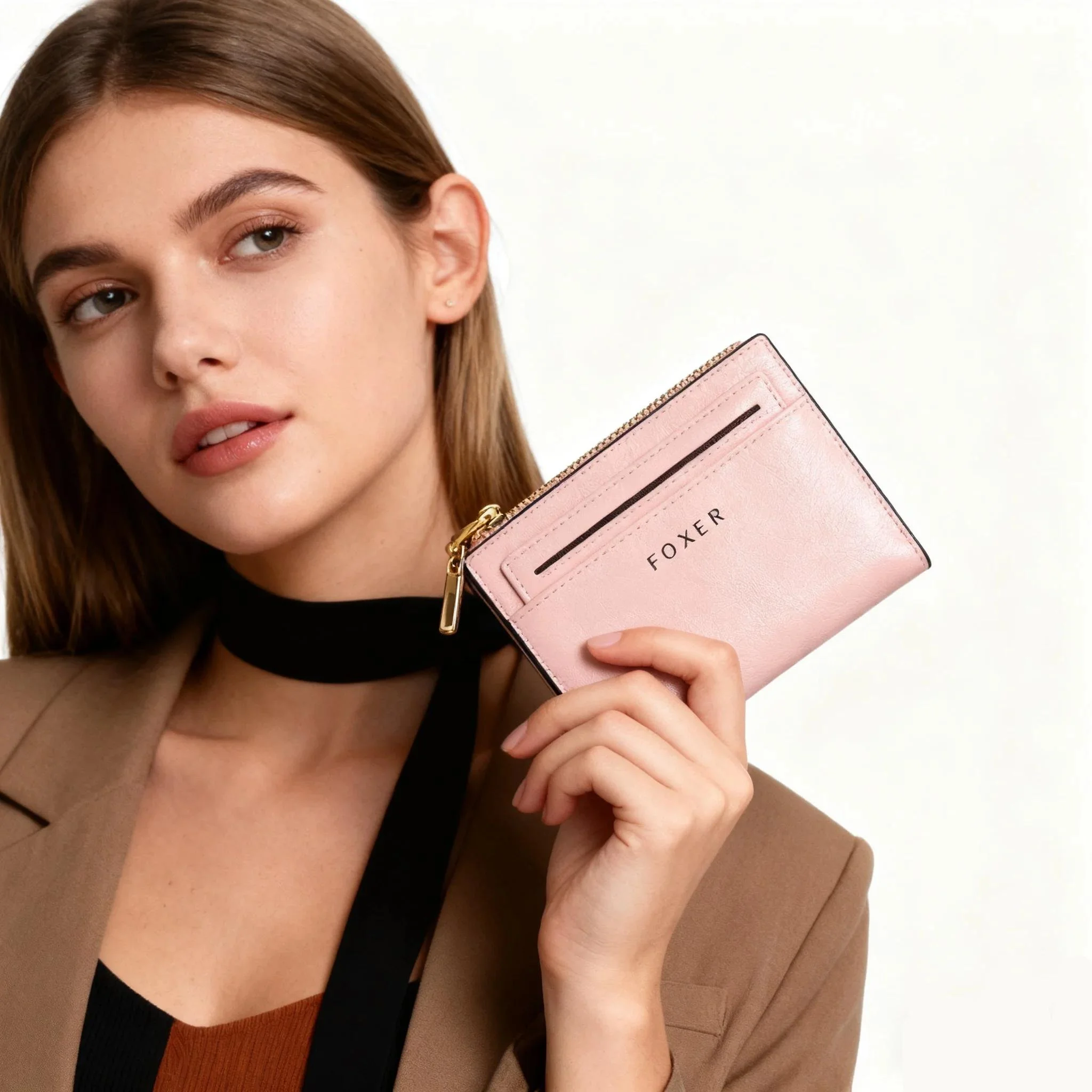 Luxury PU Short Wallet for Women