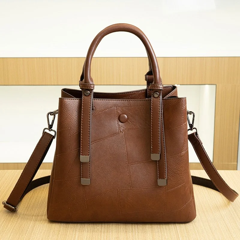 Elegant Versatile Bucket Bag