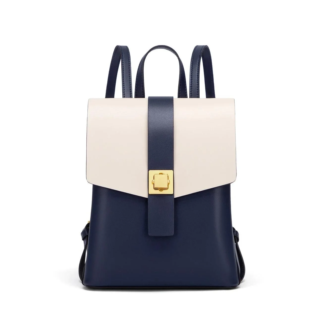 Women’s Leather Convertible Backpack & Shoulder Bag for Work, Travel & School