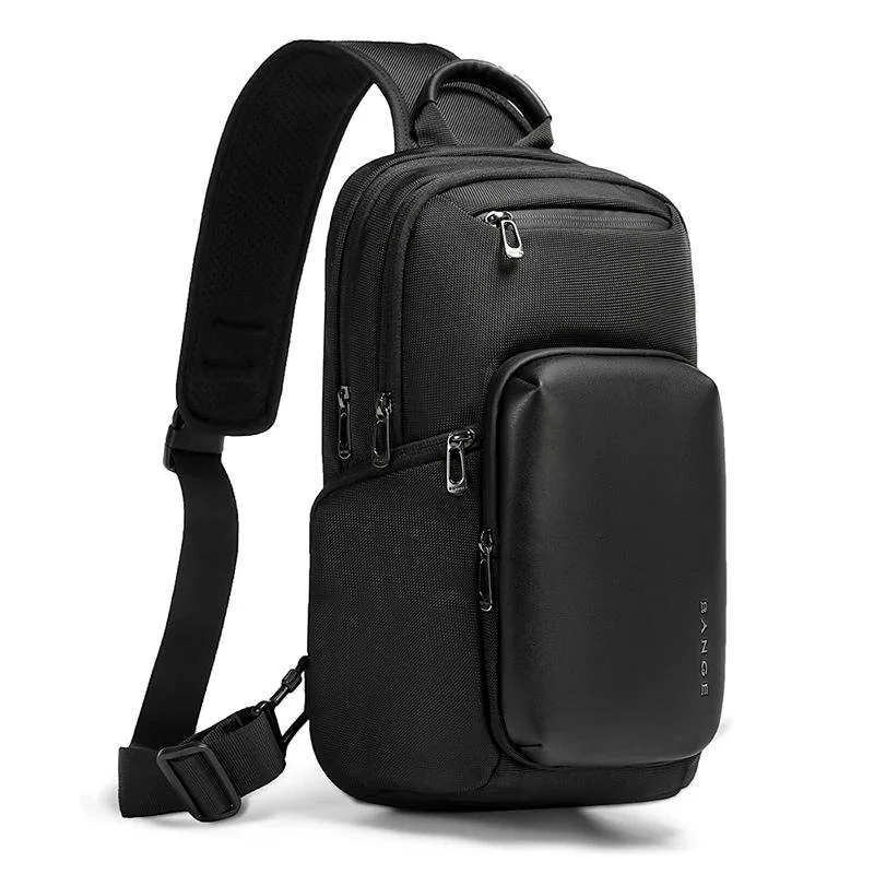 Waterproof Crossbody Chest Bag for 11" Tablet & Daily Travel
