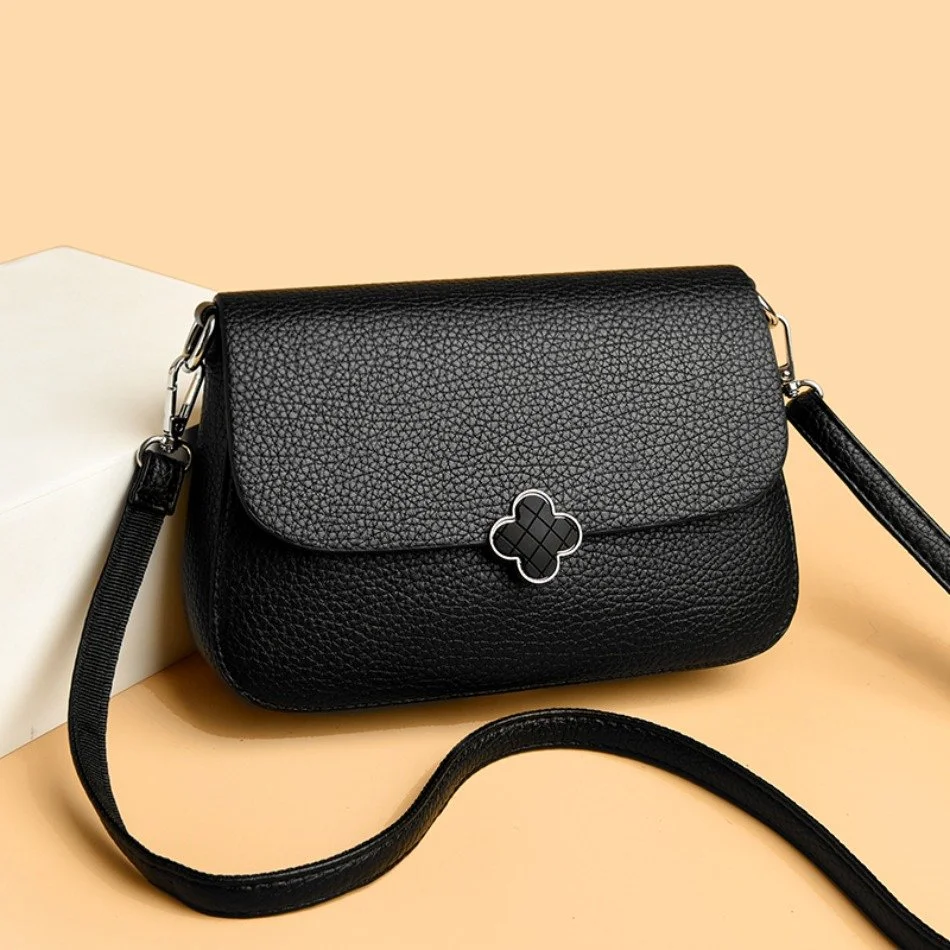 Soft Leather Tote & Crossbody Purse – Luxury Casual Shoulder Handbag