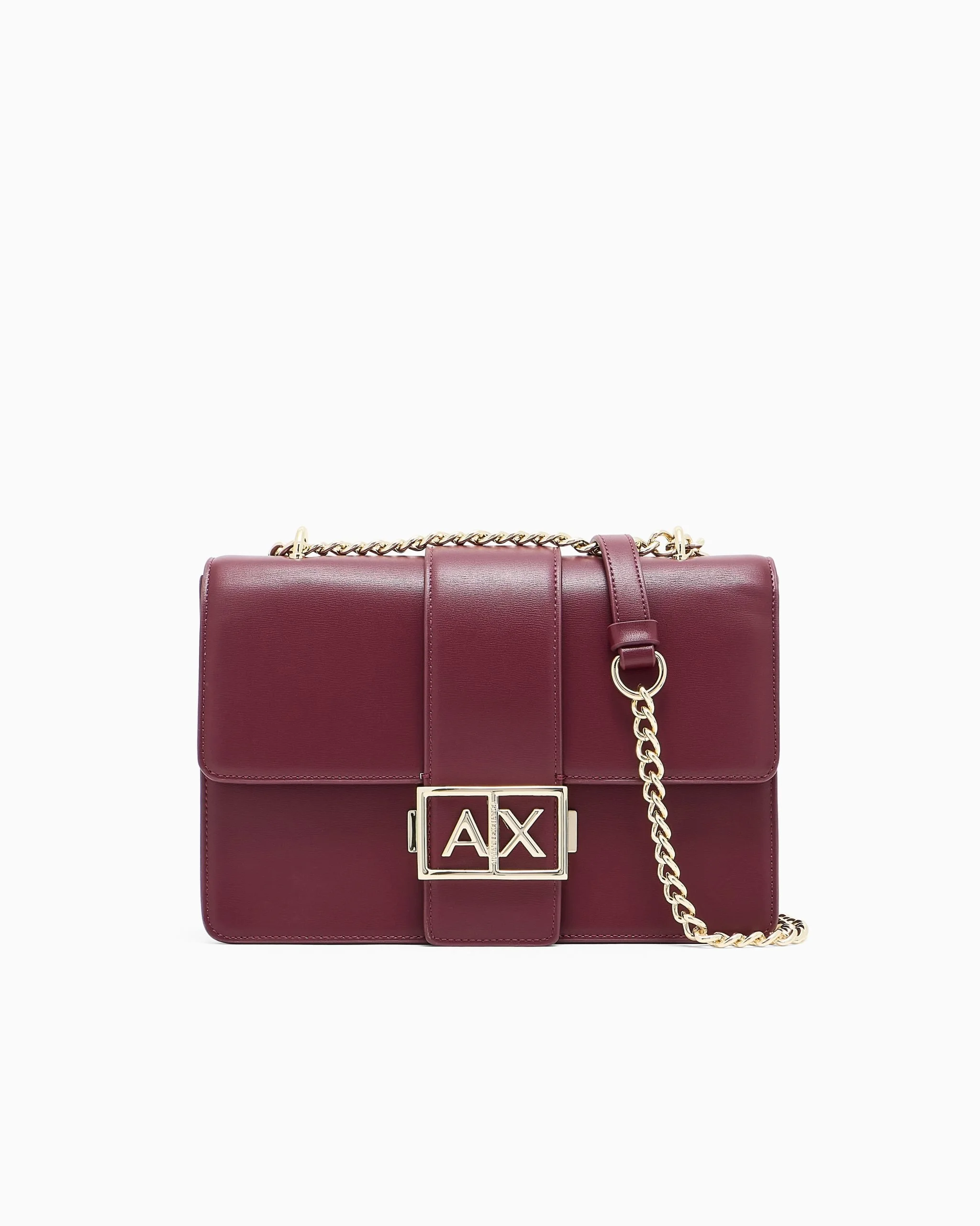 Armani Exchange Bordeaux Shoulder Bag for Women
