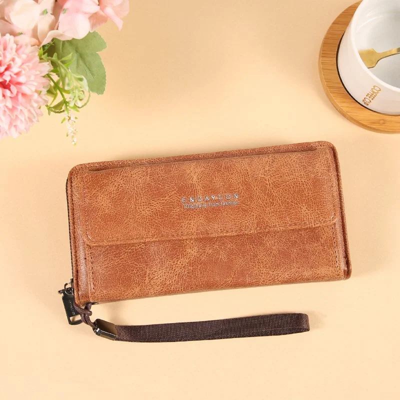 Men’s Large-Capacity Business Wallet with Multi-Functional Card Organizer