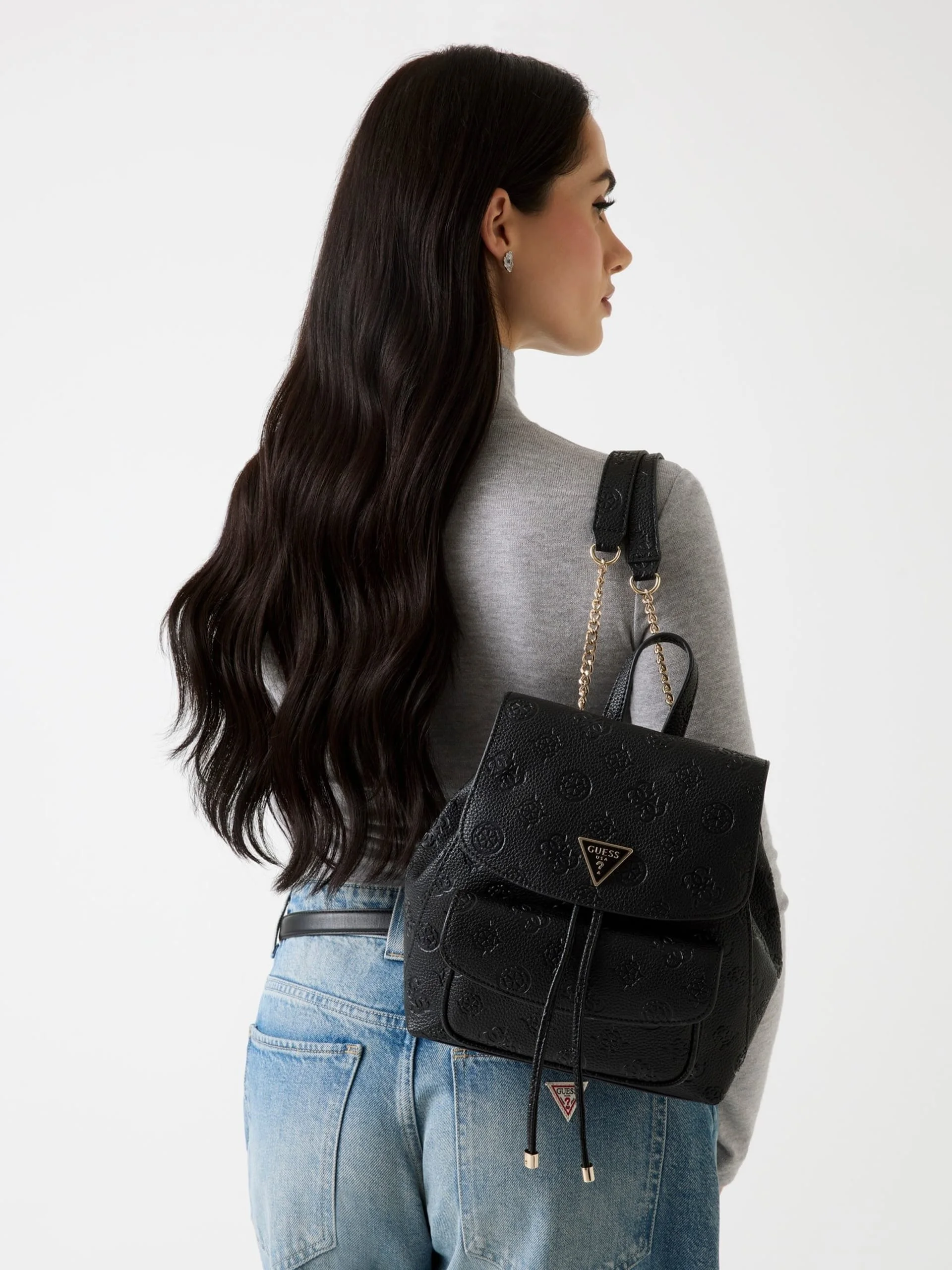Guess Women’s Black Rucksack Bag