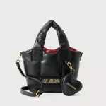 Love Moschino Black Handbag & Shoulder Bag for Women