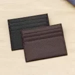 Men's Genuine Leather RFID Card Holder Slim Money Purse Business Wallet