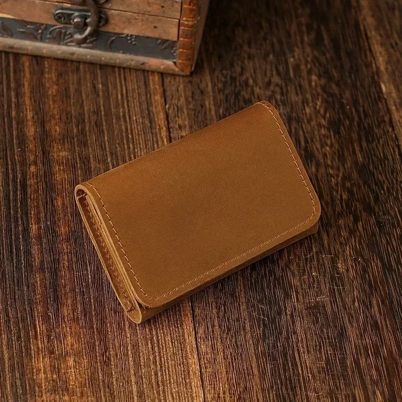 Genuine Leather Card Wallet for Men