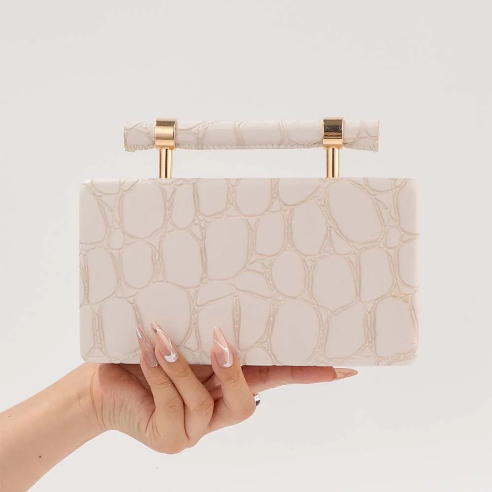 Luxury Metallic Evening Crossbody Shoulder Bag for Women