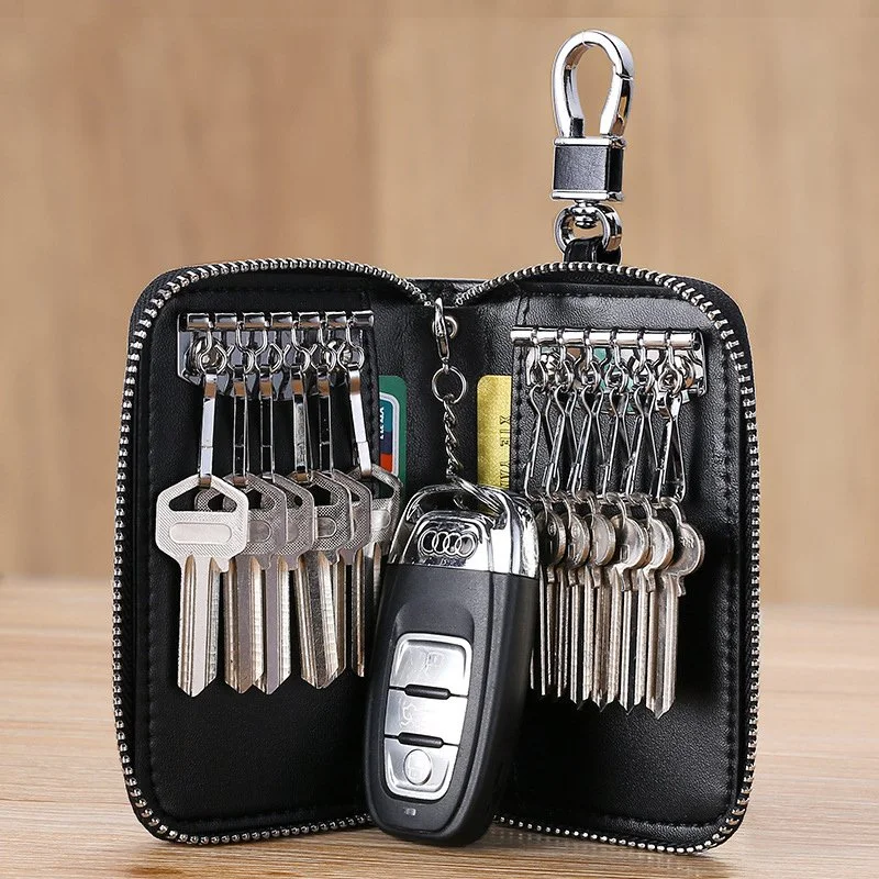Genuine Leather Keychain for Men & Women