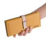 Fashion Women’s Long Wallet with Zipper Coin Pocket and Card Holder