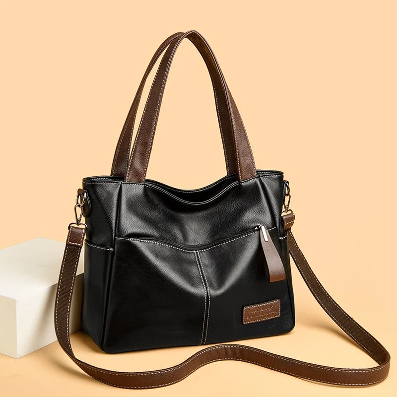 Luxury Patent Leather Shoulder & Crossbody Handbag for Women