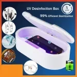 UVC LED Sterilizer Box with Aromatherapy for Tools, Jewelry & Glasses