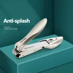 Anti-Splash Stainless Steel Nail Clippers