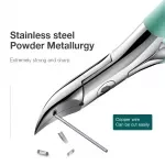 Professional Anti-Splash Toenail Clippers for Ingrown Nails - Stainless Steel Pedicure Tool
