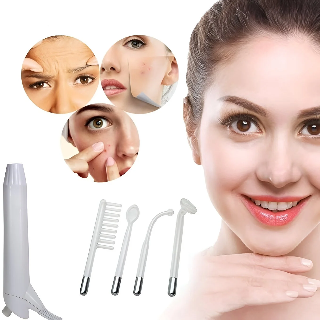Portable High-Frequency Facial Wand