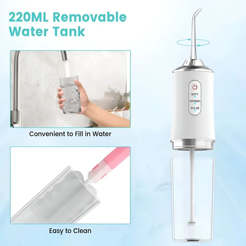 Portable Smart Water Flosser