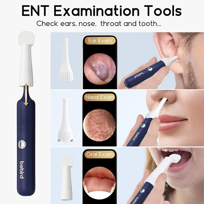 HD Visual Ear Cleaner with Bendable Camera & All-in-One Earpick Tool