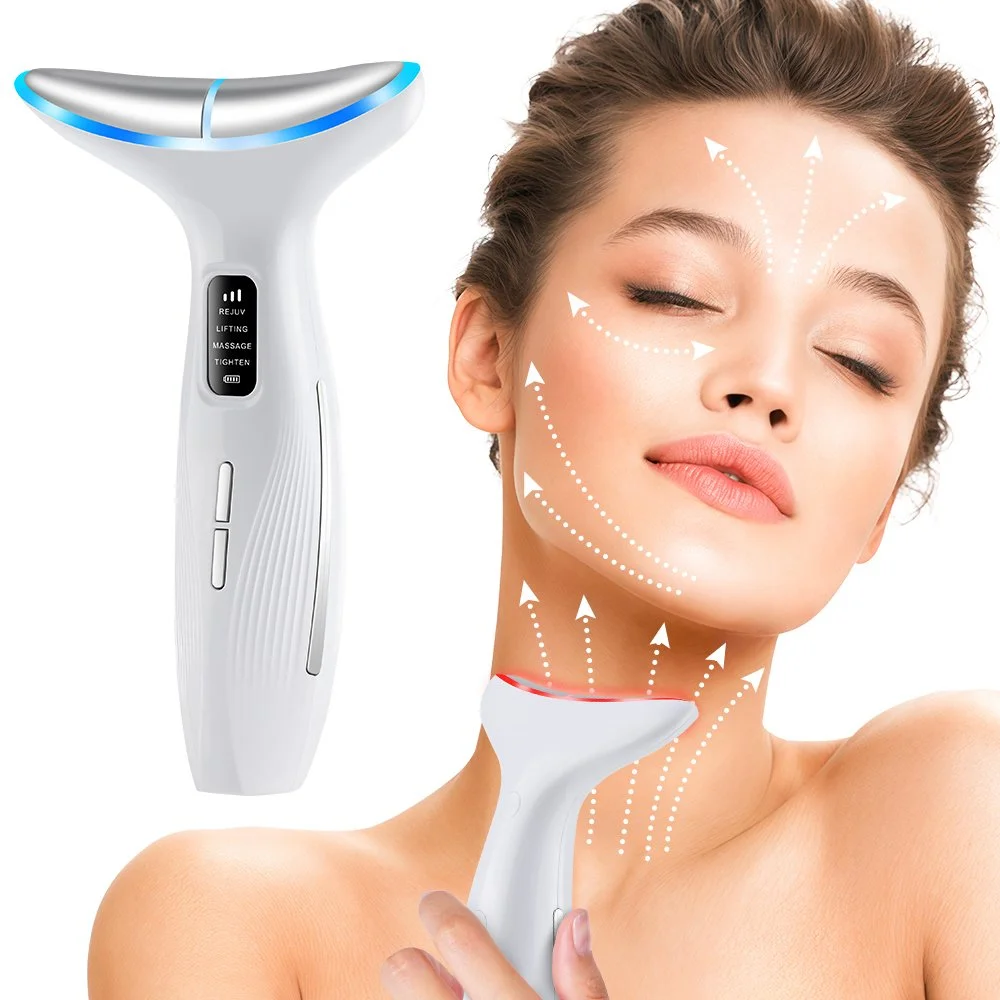 Neck and Face Lifting Device with EMS & Anti-Wrinkle Skin Tightening Technology