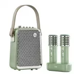 50W Portable Bluetooth Karaoke Speaker with Microphone & Voice Change Mode