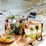 Portable Transparent Folding Bucket product view