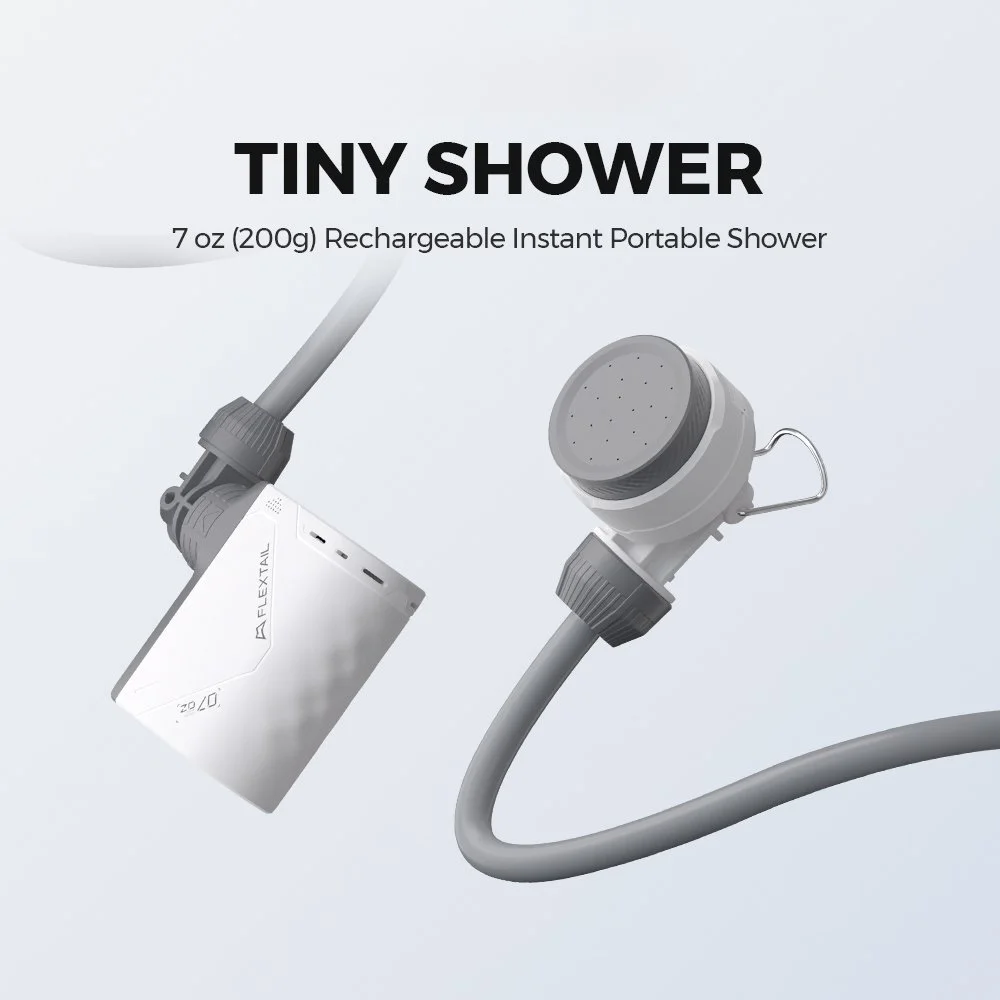 Portable Electric Camping Shower – Waterproof Outdoor Shower Pump