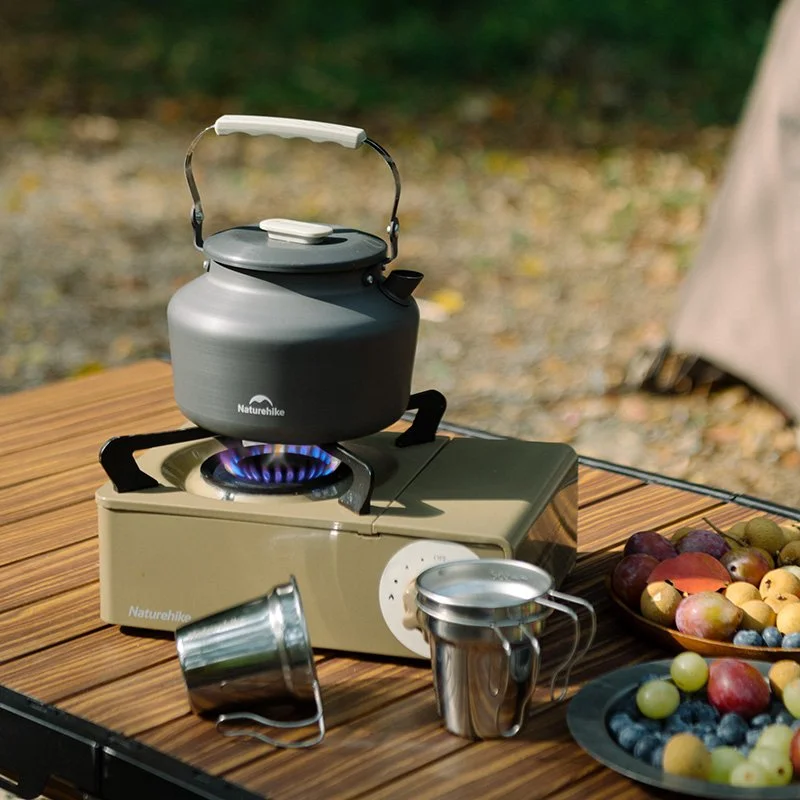 Portable 1.4L Outdoor Camping Kettle – Lightweight Aluminum Coffee & Tea Pot