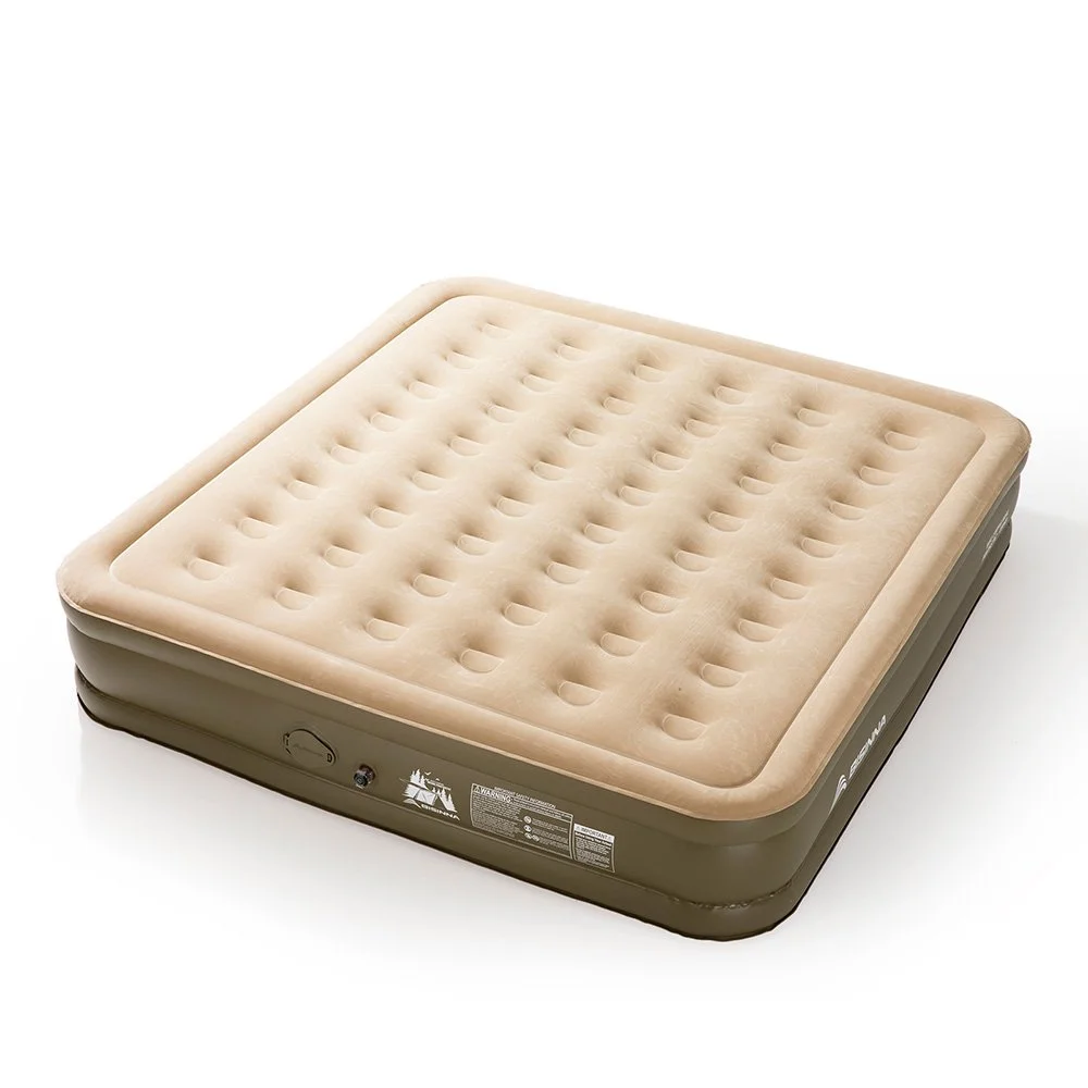 Thick Air Mattress with Built-in Pump for Camping, Glamping & Outdoor Comfort