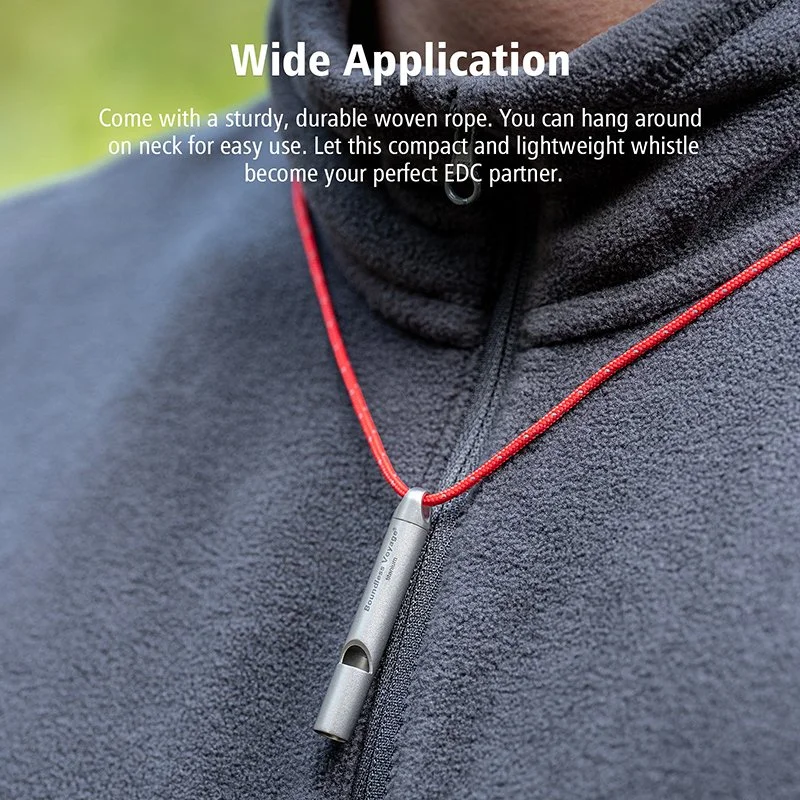 Titanium Emergency Survival Whistle