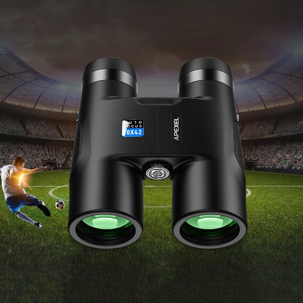 10x42 Auto Focus Waterproof Binoculars for Adults & Kids – Compact & Clear