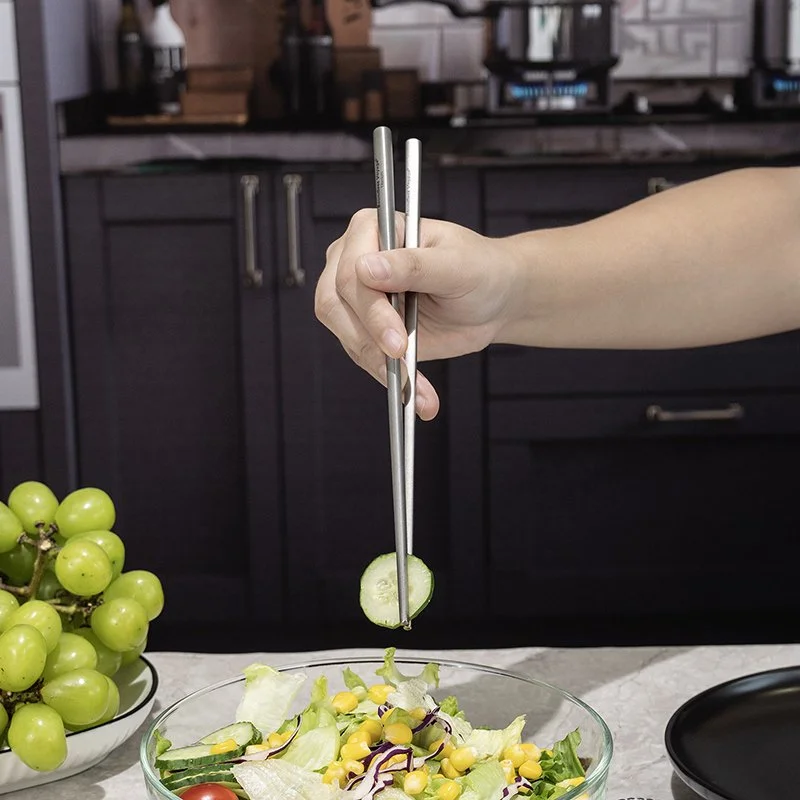 Lightweight Titanium Chopsticks with Carry Bag