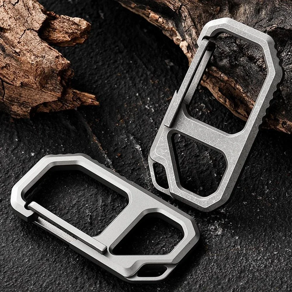 EDC Titanium Keychain Multi-Tool Buckle