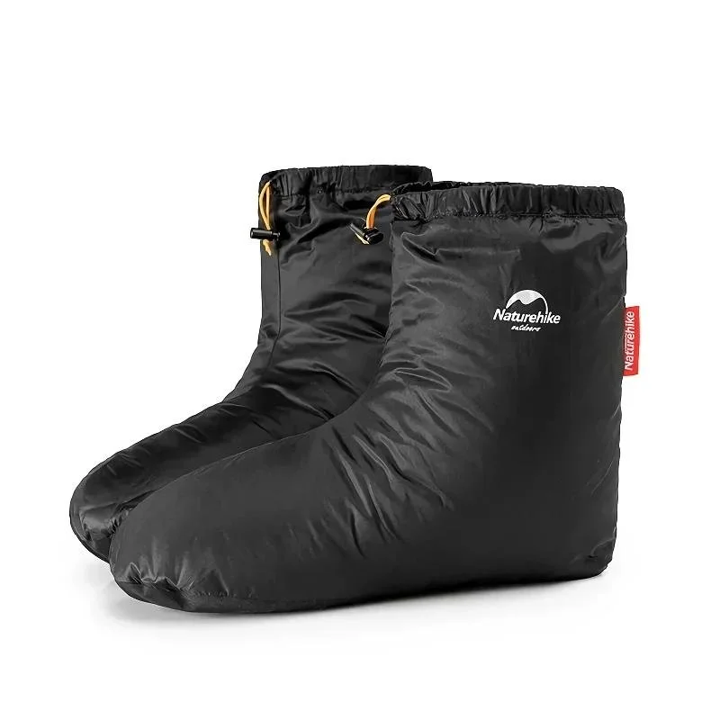Goose Down Thermal Slipper Boots – Waterproof & Windproof Foot Warmers