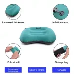 Portable Inflatable Camping Pillow – Compact, Foldable & Comfortable Air Cushion
