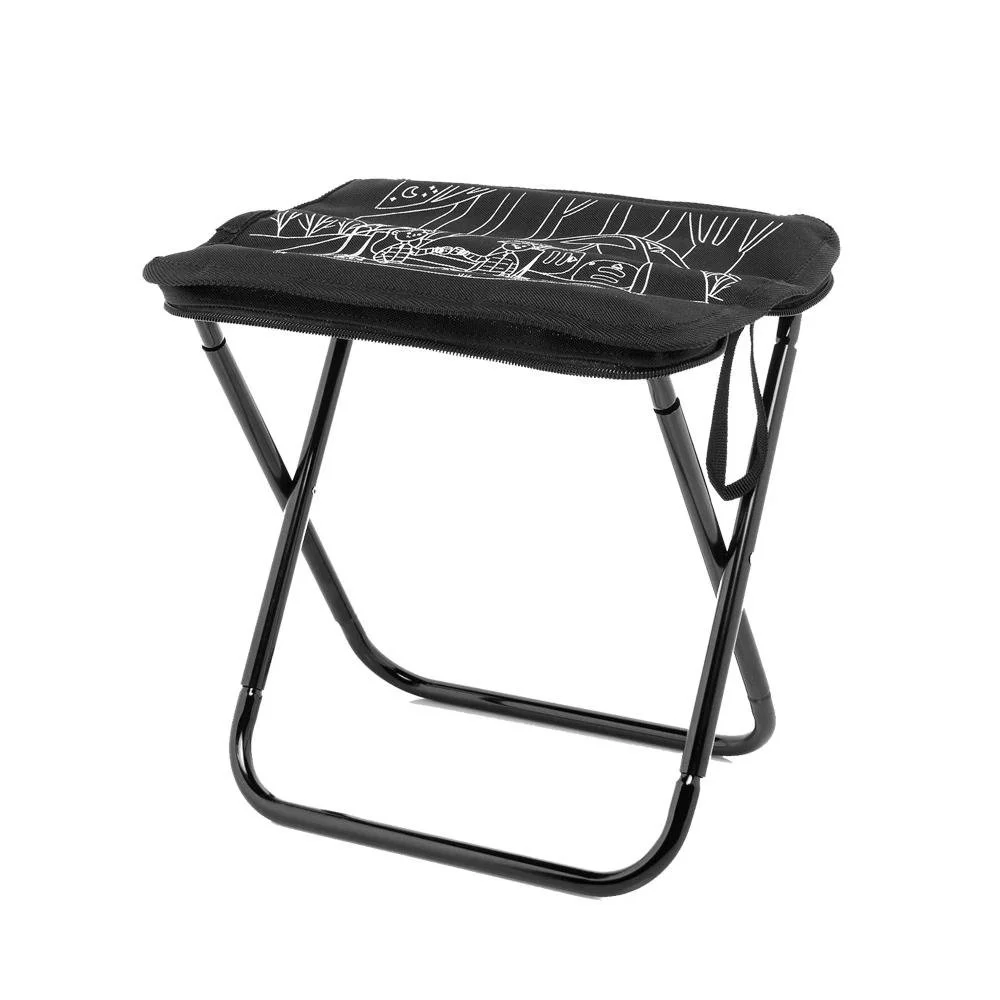 Foldable Camping Stool – Lightweight, Portable Chair with Storage