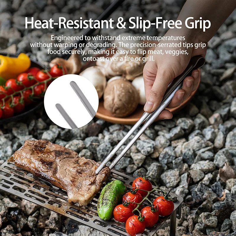 Mini Titanium Grill Plate - Lightweight BBQ Cooking Kit