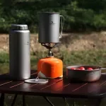 Large Titanium Water Bottle 35.5oz Leak-Proof Outdoor Sports Flask