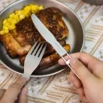 Titanium Camping Cutlery Set – Folding Spoon, Fork, Spork & Chopsticks