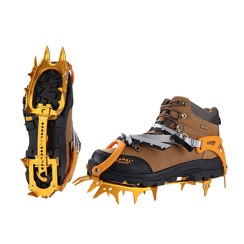 14-Tooth Ice Crampons for Hiking & Mountaineering