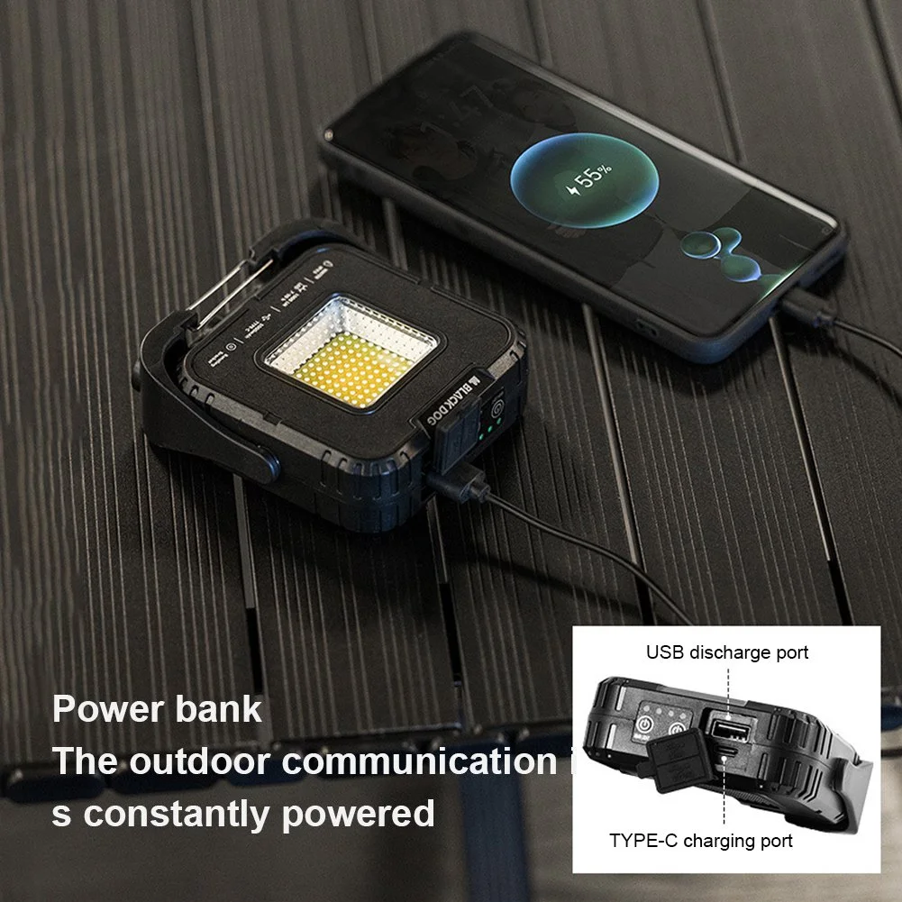 Waterproof Outdoor Camping Lantern 1000LM Rechargeable Emergency Light