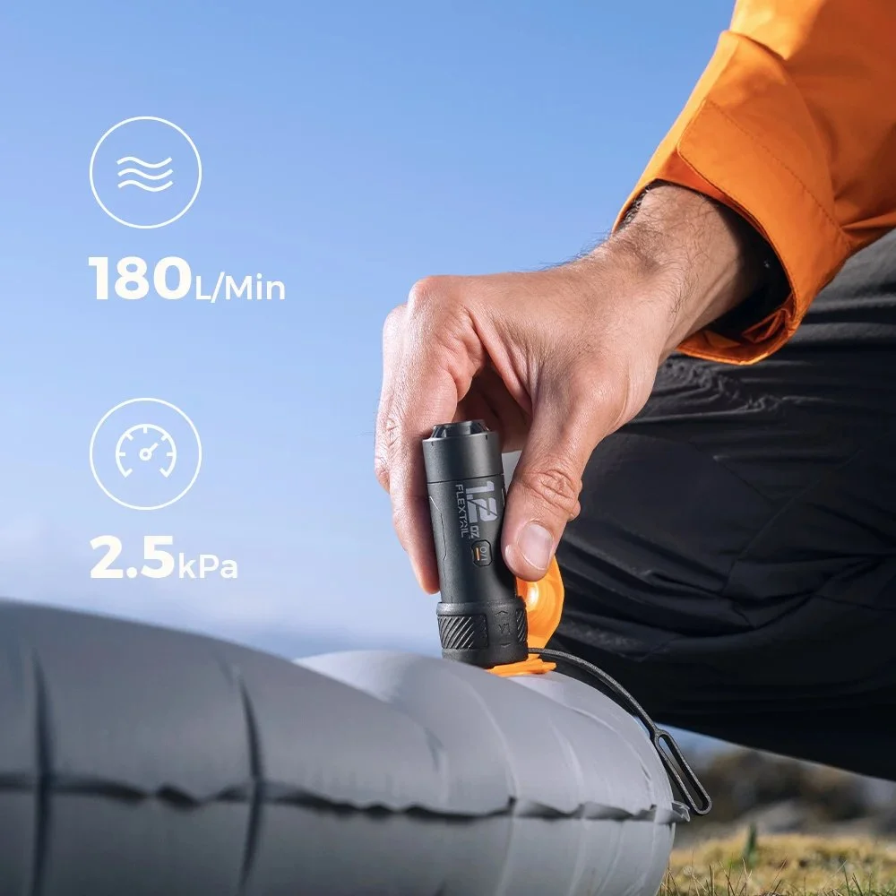Ultra-Light Portable Electric Air Pump – 34g Pocket-Sized Inflator with Battery
