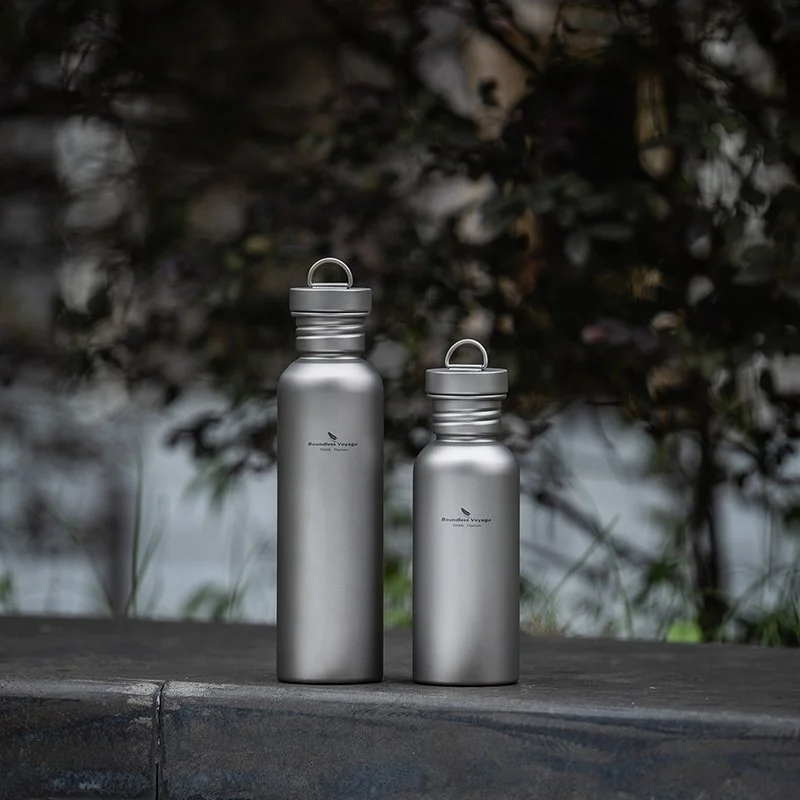 Ultralight Titanium Wide Mouth Water Bottle
