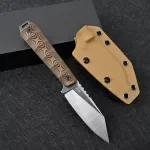 DC53 Steel Tactical Survival Knife – Fixed Blade Camping & Self-Defense Knife for Men