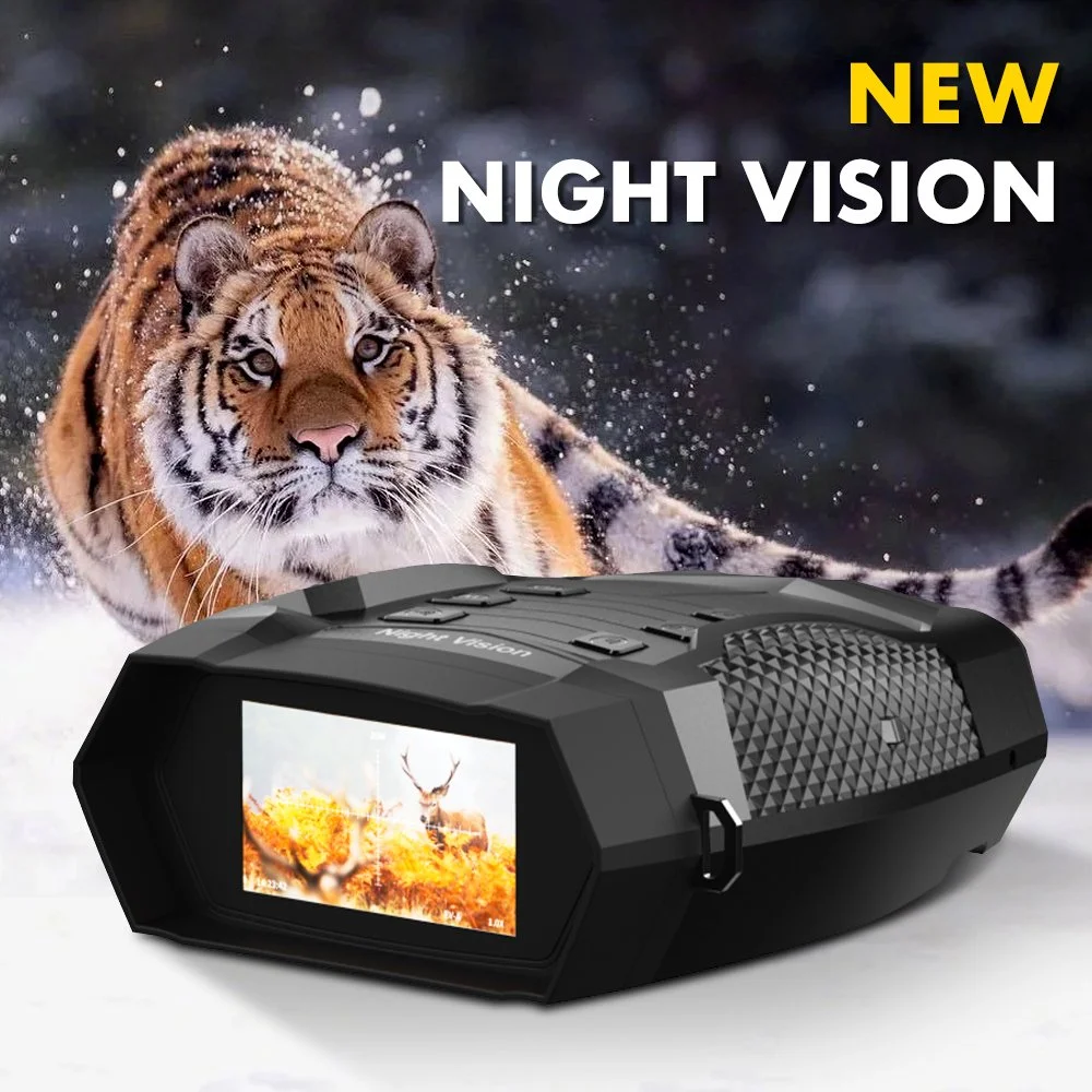 Night Vision Goggles 4K UHD Video & 40MP Camera with 3" HD Screen
