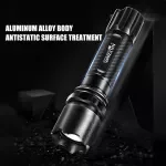 Powerful Rechargeable Outdoor Flashlight with Lantern Function