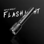 Rechargeable Zoom Outdoor Flashlight 800Lm Waterproof with Telescopic Beam