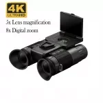 4K Dual-Eye Night Vision Binoculars with 64GB Storage & Digital Recording