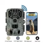 4K WiFi Trail Camera with Night Vision & Waterproof Design