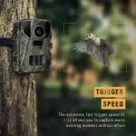 Mini Wildlife Trail Camera 4K 50MP Night Vision Waterproof