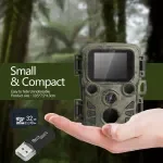 Hunting Trail Camera 20MP 1080P Night Vision Wildlife & Security Cam with PIR Sensor