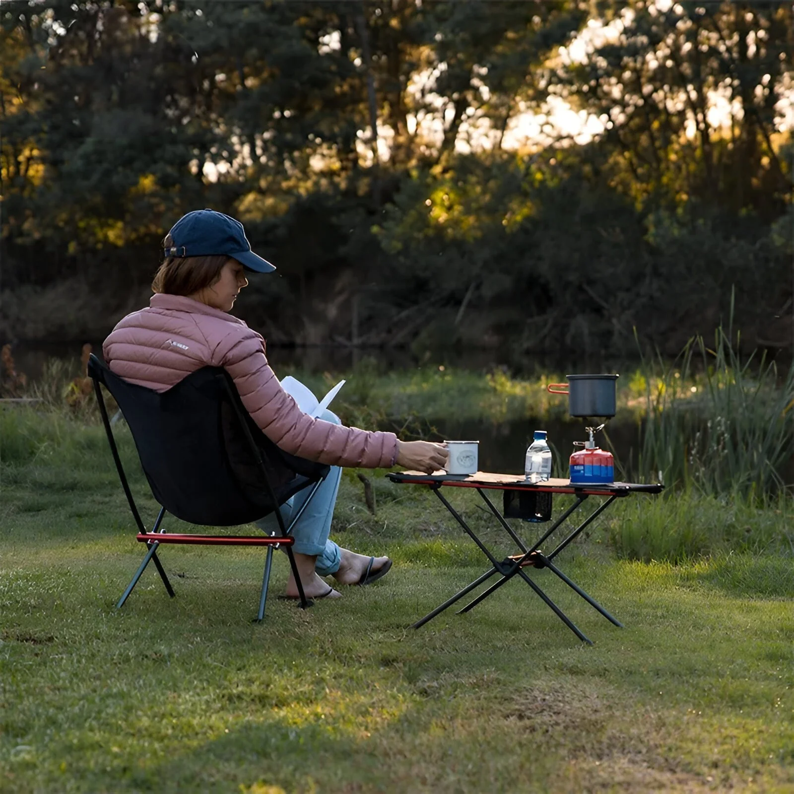 Ultralight Folding Camping Table for Outdoor Trips and Picnics